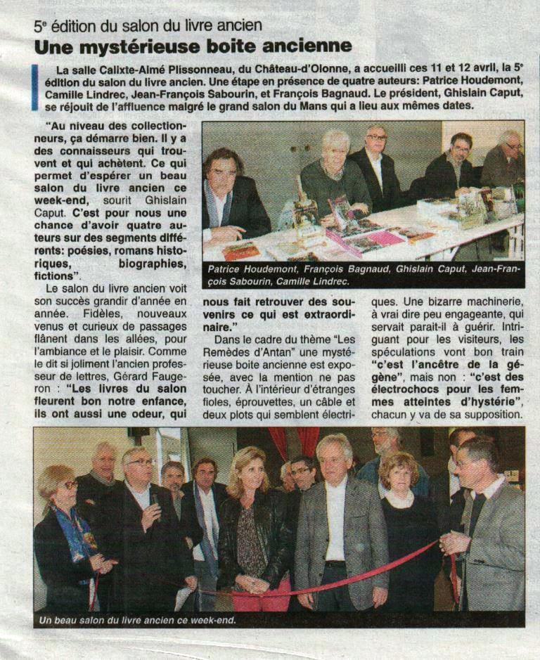 Journal des Sables du 16 Avril 2015