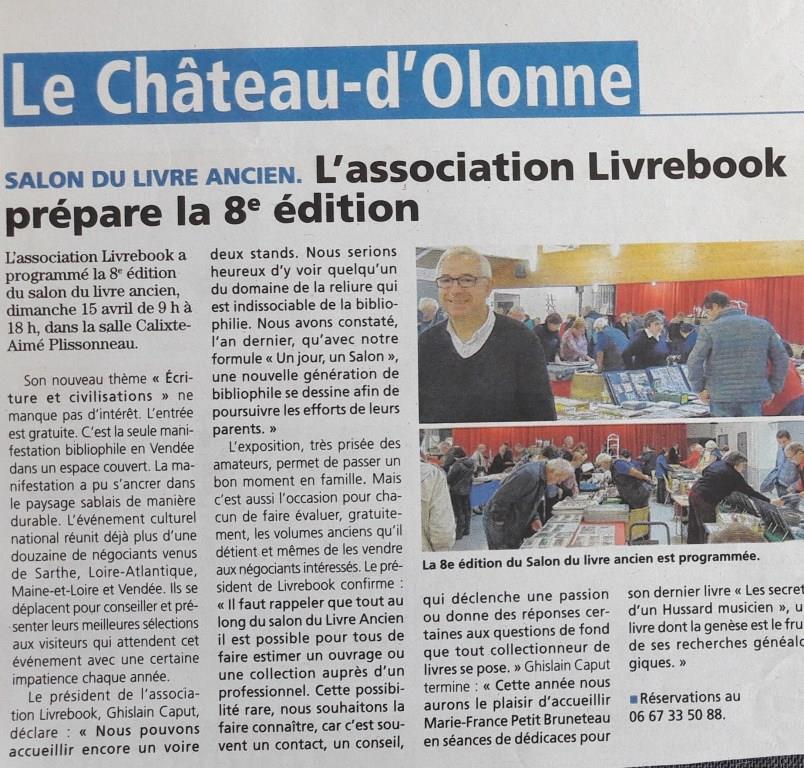 Journal des Sables du 15 Mars 2018